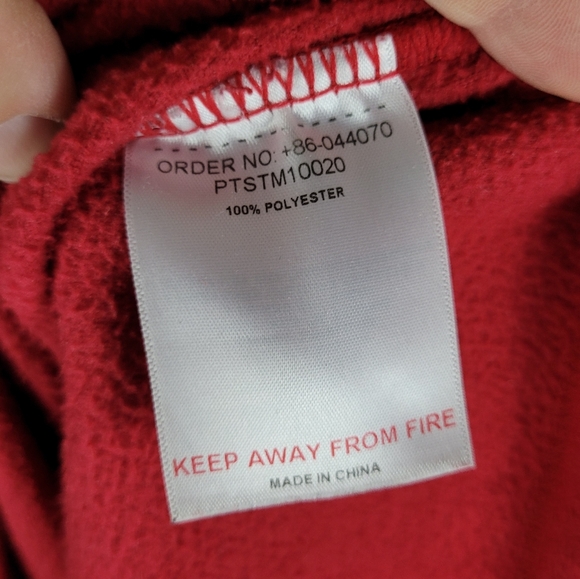 PETER STORM | ⅓ zip mock neck fleece pullover long sleeve sweater - Picture 5 of 6